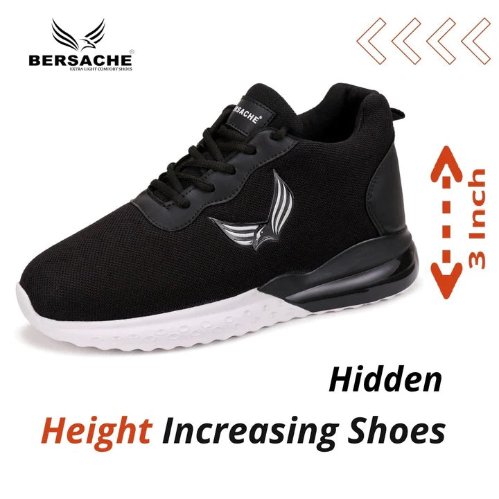 Bersache Casual Shoes For Men  Black - 9025