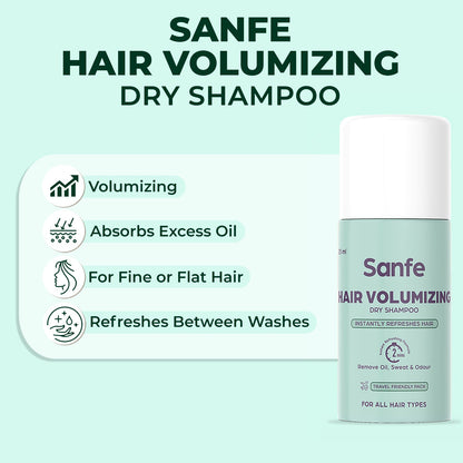 Sanfe Instant Hair Volumizing Dry Shampoo - 50ML