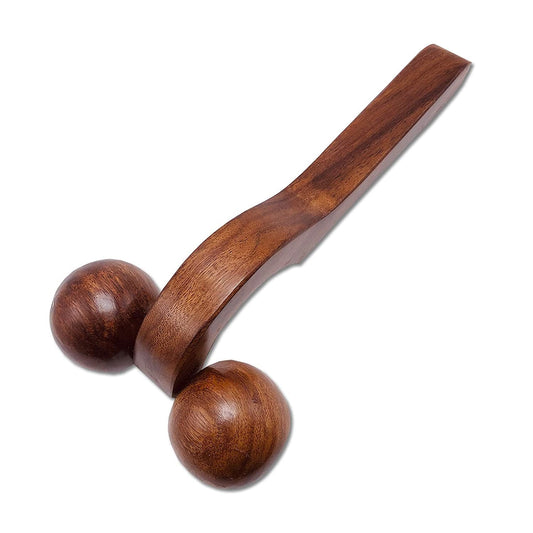 Wooden Handheld Acupressure Massager