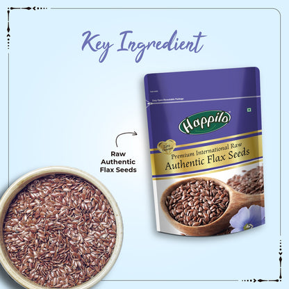 Nutritious Raw Flax Seeds