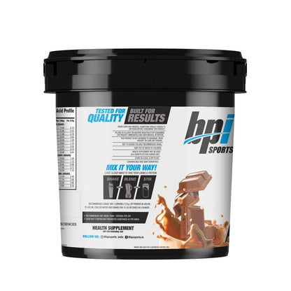 BPI Bulk Muscle XL Gain Weight PostWorkout 50g Protein 144g Carb Chocolate 5kg