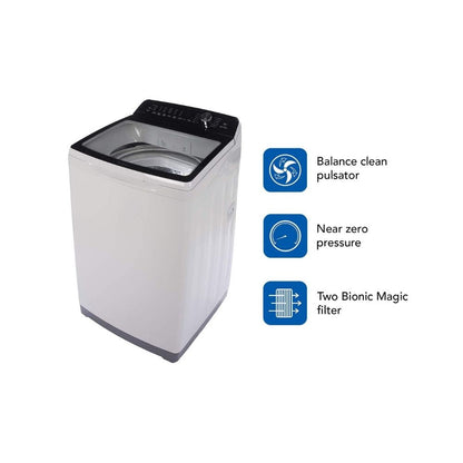 Haier 7.2 Kg Fully-Automatic Top Loading Washing Machine HWM72-678NZP Moonlight Grey