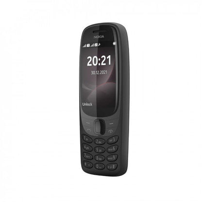 Nokia 6310 Dual SIM Keypad Phone with a 2.8 Screen Wireless FM Radio and Rear Camera with Flash  Black