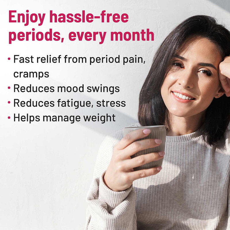 Gynoveda PMS Care Granules No More Mood Swings Bloating Cramps Fatigue Get Hassle-Free Periods