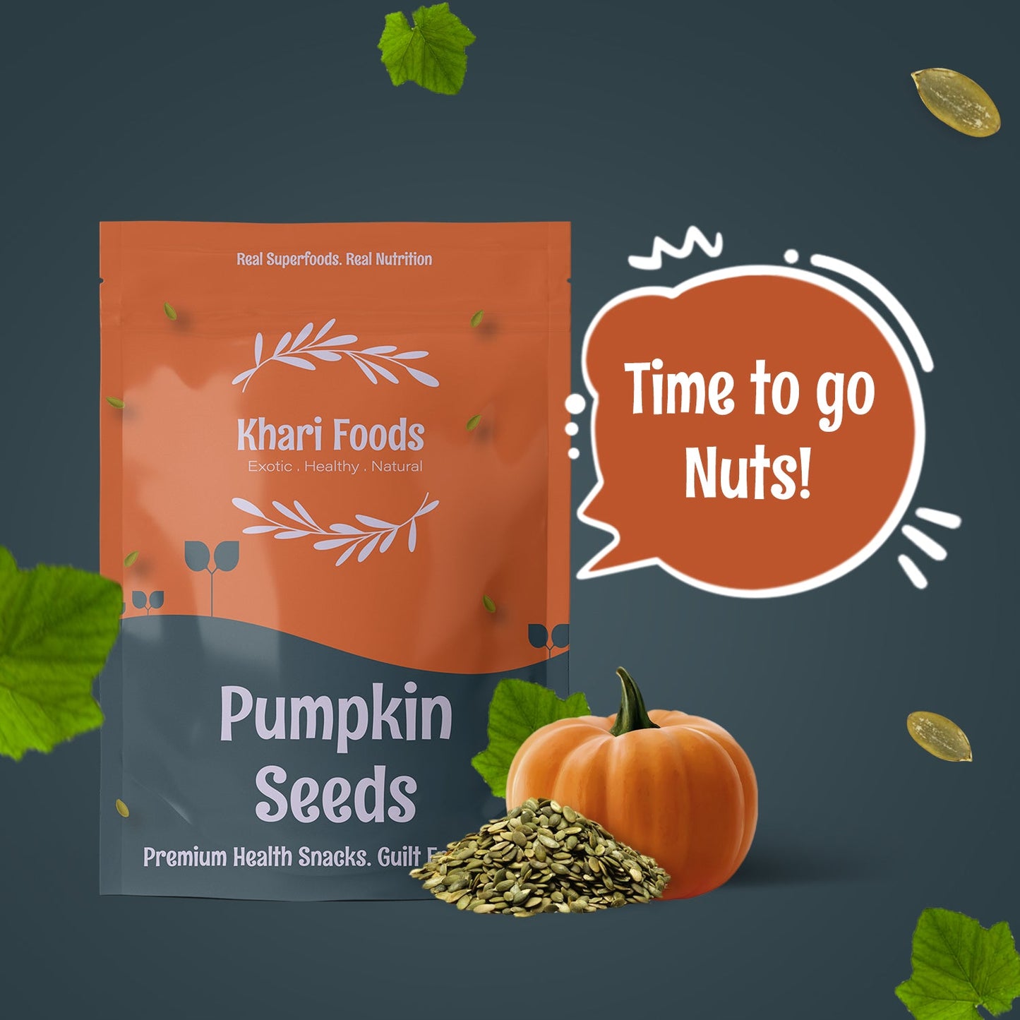 Organic Raw Pumpkin Seeds 500g