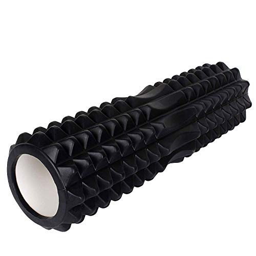 Strauss Grid Foam Roller 45 cm Black Grid Black 45cm