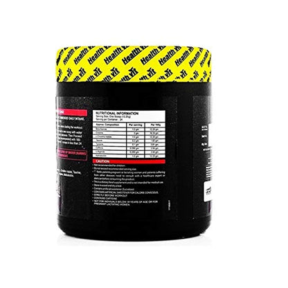 Healthvit Fitness Pre-Workout Explosive Energy 300gm Powder Watermelon Tequila Flavour