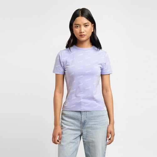 Levis Womens Slim Fit Brand Logo T-Shirt