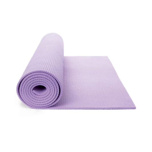 HEAD 6MM Anti-Slip Yoga Mat, Water Resistant PVC, Purple, for Women, Men, Kids, Home Workout, Gym, Exercise.