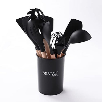 The Better Home 100 Pure Copper Water Bottle 1 Litre Teal  Savya Home 12 pcs Silicon Spatula Set Black