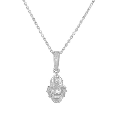 Khatu Shyam Baba Silver Pendant For Men and Women