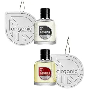 AIRGANIC Aroma Fine Spray Combo - New Car Scent  Musk Blast Fine Spray - 25 ml each