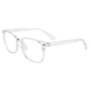 Reading Glasses with Blue Light Filter - Clear 0.5x - 4.0x