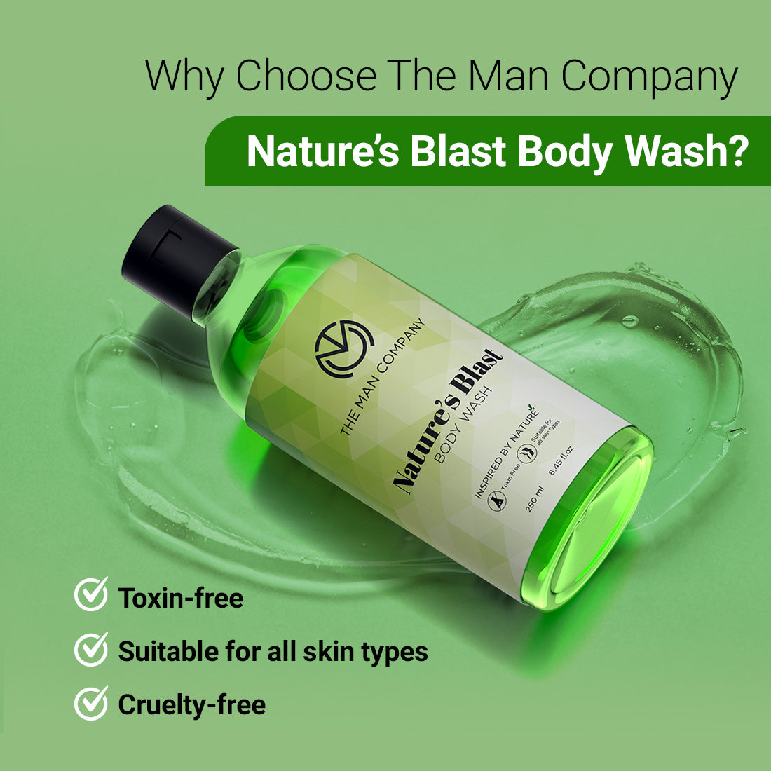 Natures Blast Body Wash