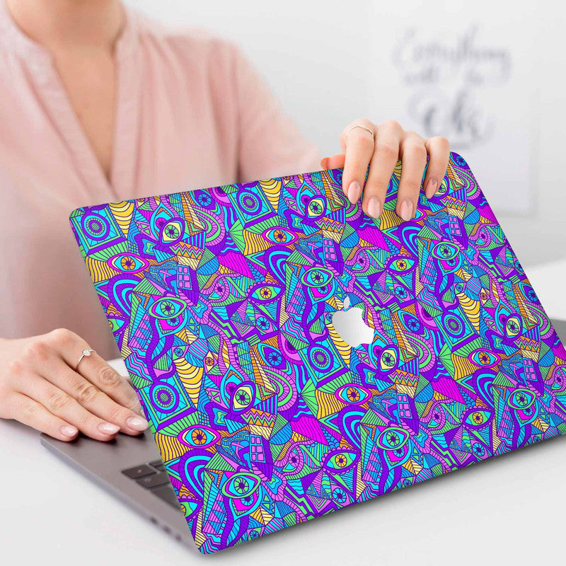 Mind Warp Mantra MacBook Skin