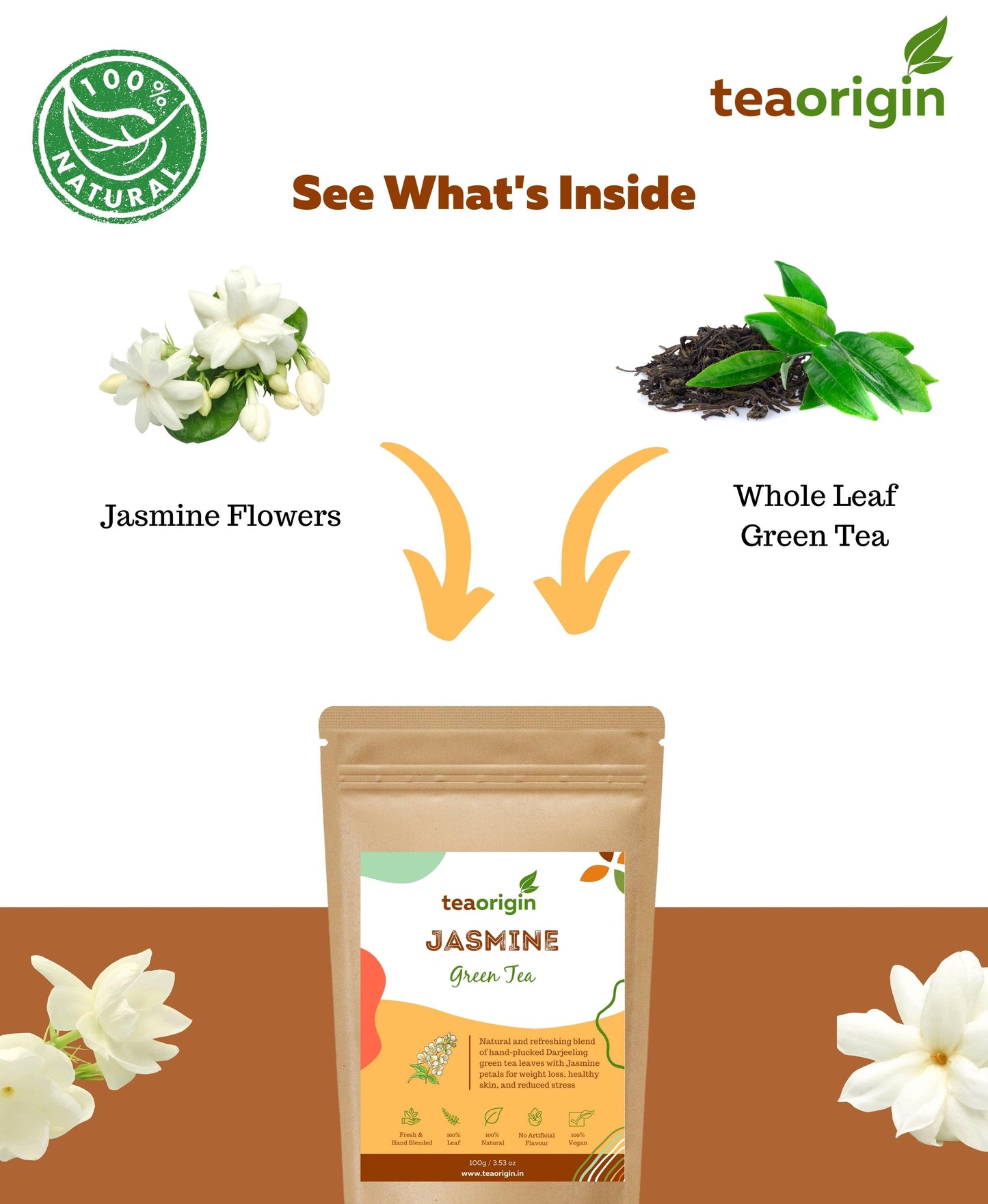 Tea Origin Jasmine Green Tea