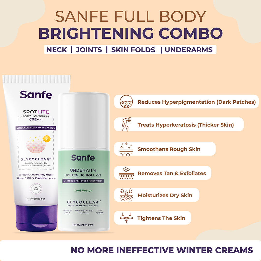 Sanfe Full Body Brightening Combo