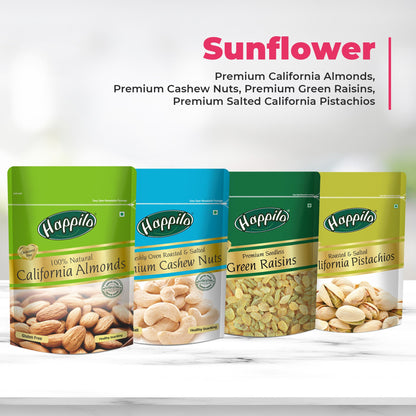 Happilo Dry Fruit Gift Hamper Sunflower