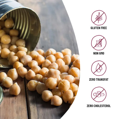 Happilo Premium Super Snack Himalayan Salt  Pepper Chickpeas 110g Crunchy and Delicious Super Healthy