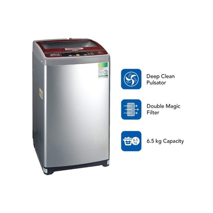 Haier 6.5 kg Fully-Automatic Top Loading Washing Machine