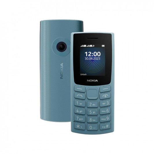 Nokia 110 with Built-in UPI App and Scan  Pay Feature MP3 Player Rear Camera Long-Lasting Battery and Voice Recorder  Blue