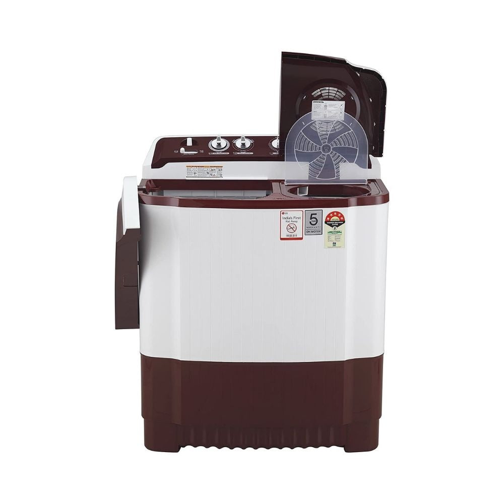 LG 8 Kg 5 Star Semi-Automatic Top Loading Washing Machine P8030SRAZ