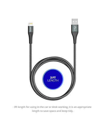 Lightning 2-Pack 3 and 6ft Cable XTRA Elite