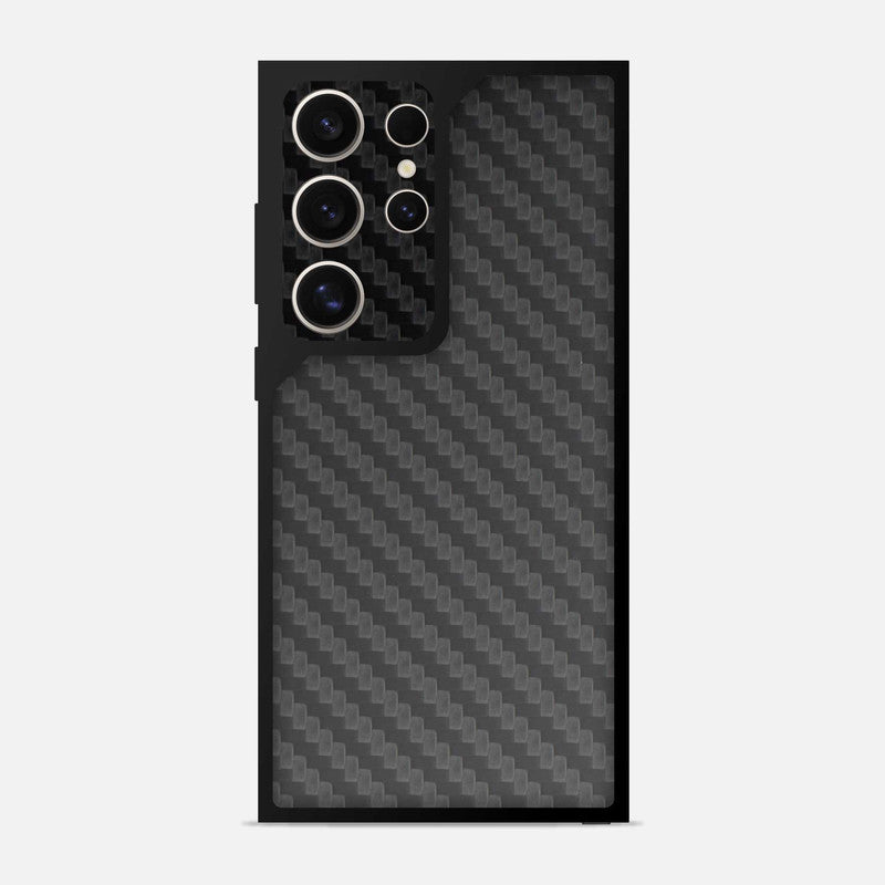 Black Carbon Bumper Mobile Cover