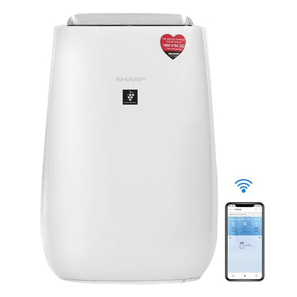 SHARP Air Purifier for Home FP-J52M-W  Wi-Fi Connectivity