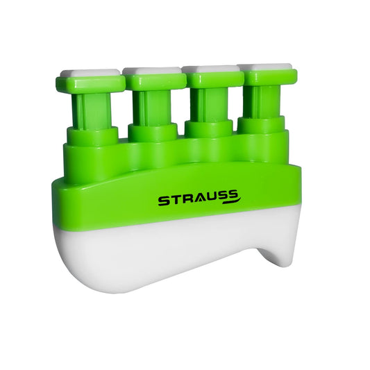 Strauss Adjustable Hand Grip Strength Trainer for Men and Women, Green.