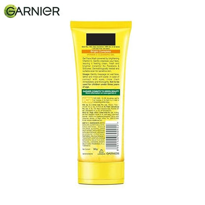 Combo - Garnier Skin Naturals Bright Complete Vitamin C Face Wash Gel 50g  LOreal Paris Elnett Satin Normal Hold Hair Spray