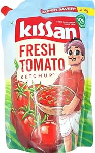 Kissan Ketchup doypack 2kg Pack of 4