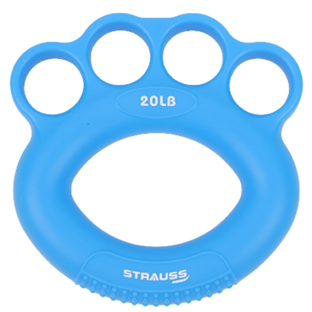 Strauss Adjustable Finger and Hand Exerciser  FingerPalm Gripper  Hand Strengthener for Carpal Tunnel Relief and Grip Strength for Men  Women Blue