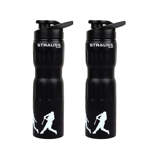 STRAUSS Stainless Steel Water Bottle  Gym Shaker Bottle  Sipper Bottle  Gym Bottle