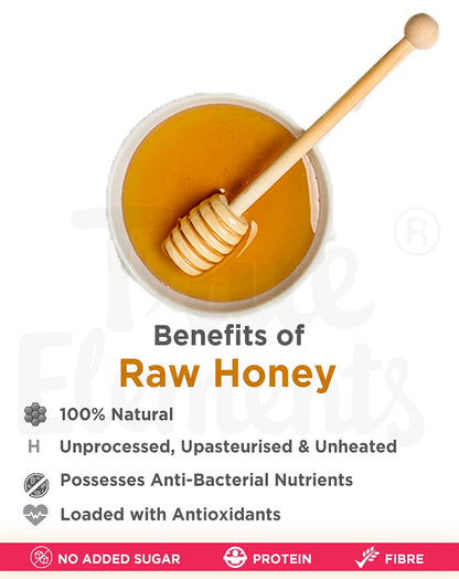 Raw Honey 350gm - Unheated And Unprocessed