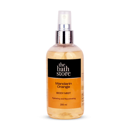 The Bath Store Mandarin Orange Body Mist - Refreshing Fragrance Women and Men  Long-Lasting Scent - 200ml