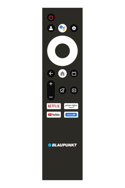 Blaupunkt 164 cm 65 inches Quantum Dot Series 4K Ultra HD QLED Google TV 65QD7030 Black