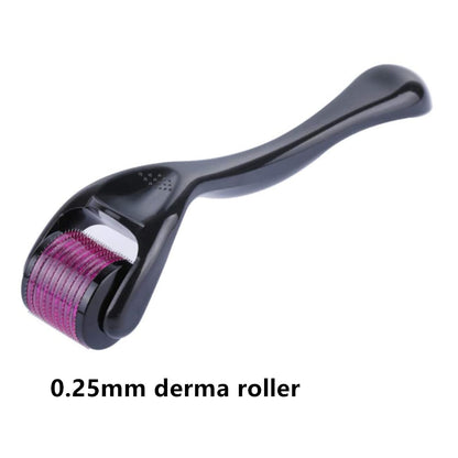 Derma Roller 0.25mm Microneedle Roller for Beard Hair Skin Face Pack of 02 Pcs