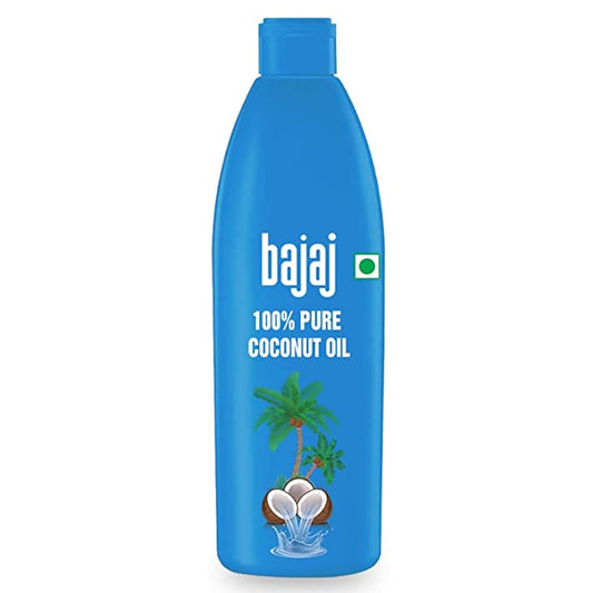 Bajaj 100 Pure Coconut Oil 600ml Clear CNO 600