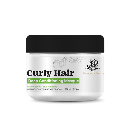 Curly hair mask  Deep conditioning hair mask  Olive Coconut  Hibiscus  Curly hair products by Savio for Prolixr Pack of 2