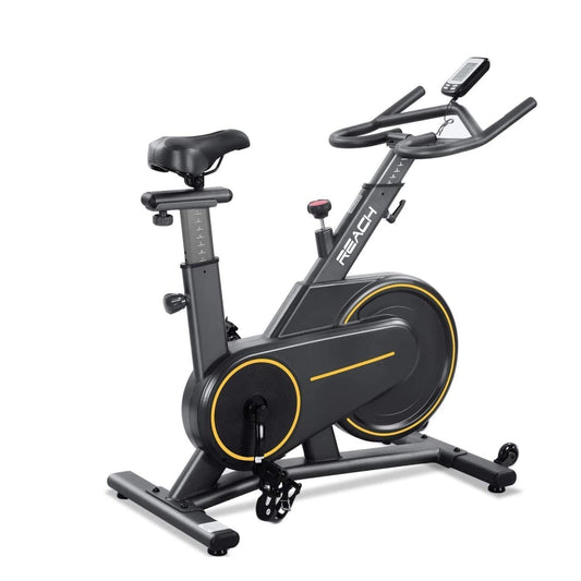 Reach Cruiser Spin Exercise Bike for Home Fitness, Weight Loss, Adjustable Magnetic Resistance, Perfect Home Gym Equipment