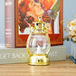 Kuber LED Lantern Lamp and Table Cover  Lamp Battey Operated Flameless Yellow Light Color- Gold  Table Multicolor PVC