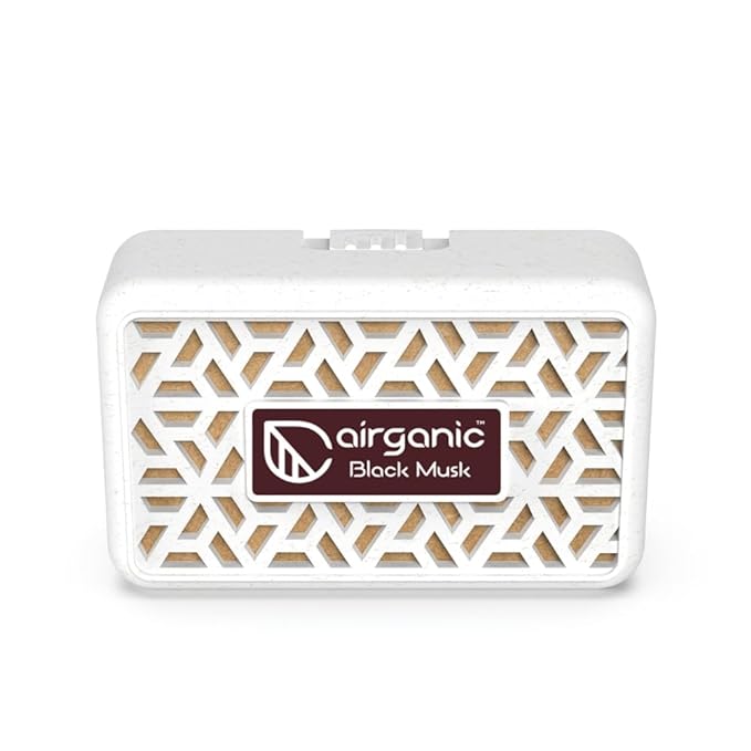 Airganic Aroma Car AC Vent Combo kit - Icy Blast  Black Musk