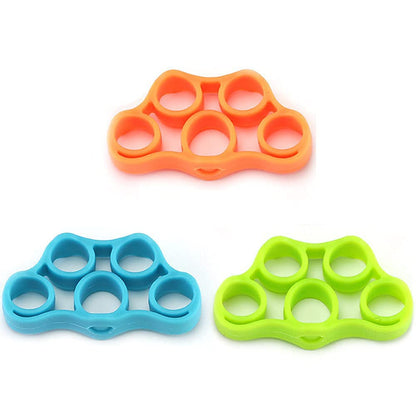 Strauss Finger Stretcher & Hand Strengthener for Carpal Tunnel Relief & Grip Strength. Set of 3. Ideal for All Skill Levels.