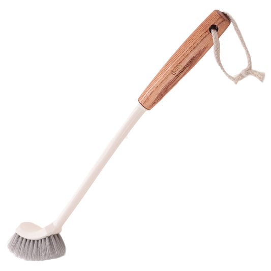 The Better Home Wooden Toilet Brush  Toilet Cleaner Brush with Wooden Handle  Cleaning Brush for Bathroom  Sleek Bathroom Cleaning Brush