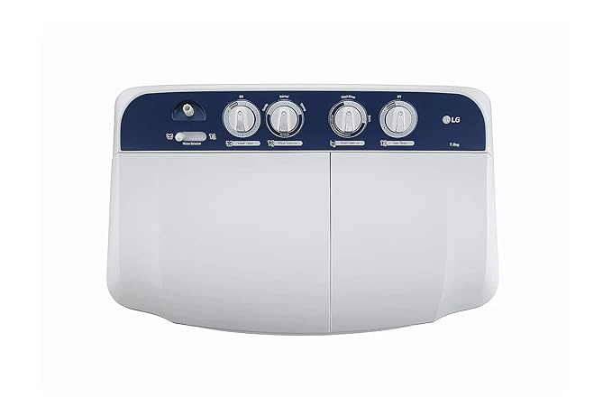 LG 7 Kg 5 Star Semi-Automatic Top Loading Washing Machine Appliance Dark Blue