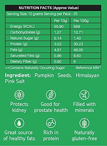 Roasted  Lightly Salted Pumpkin Seeds 250g