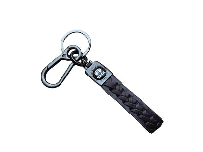 TATA leather CAR Keychain in premium Metal finish