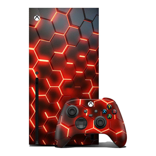 Matrix Orange Xbox Skin