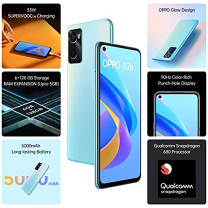 Oppo A76 Glowing Blue 6GB 128GB